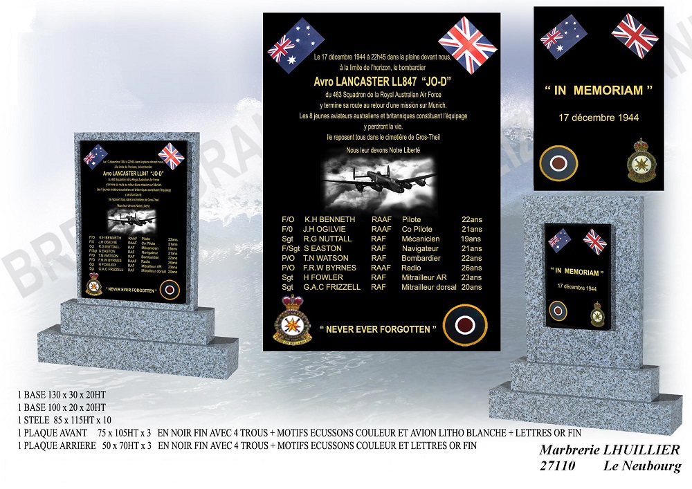 13 Plaque commemorative, monument aux morts