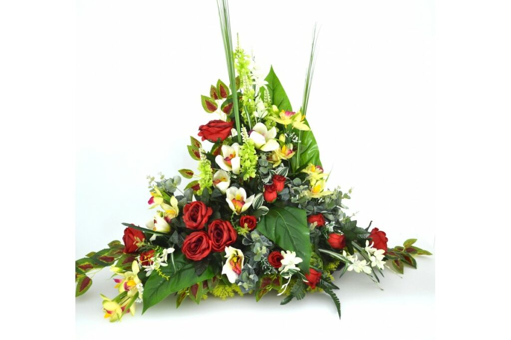 plateau fleurs composes